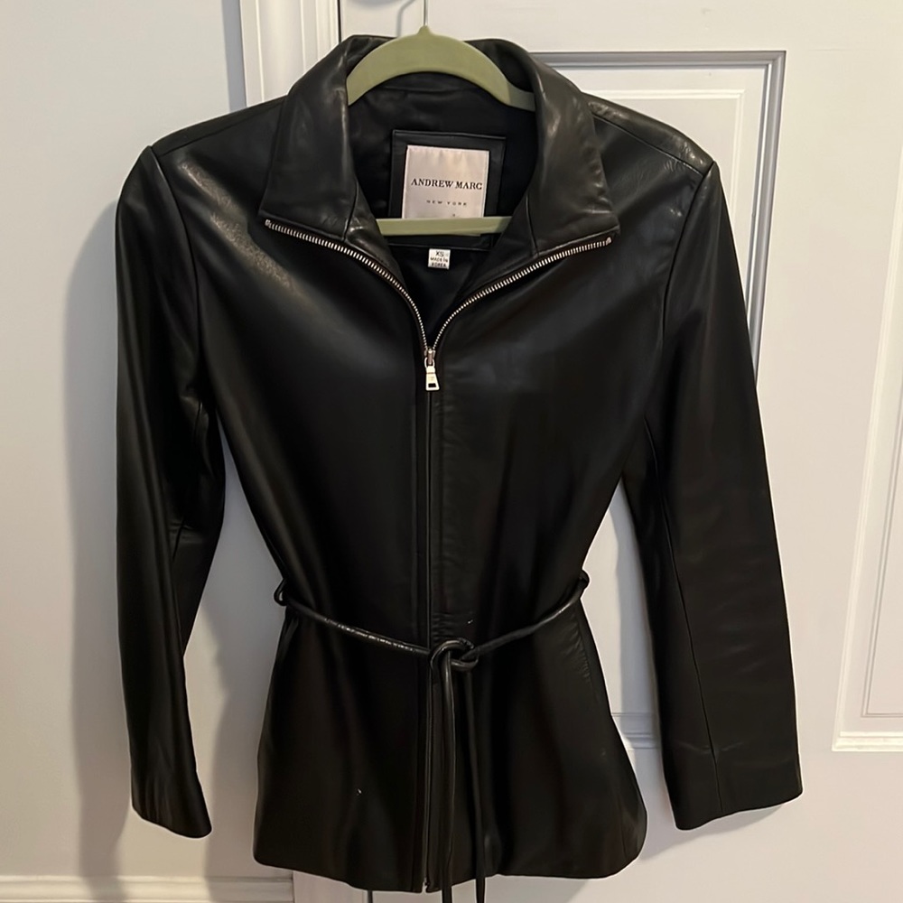 Genuine Leather Jacket Size XS